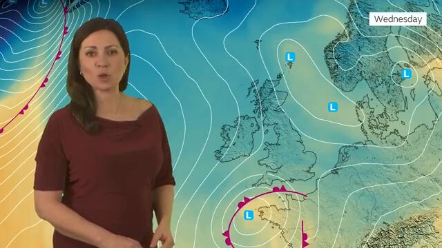 28/01/2025 – Turning drier in parts – Evening Weather Forecast UK – Met Office Weather