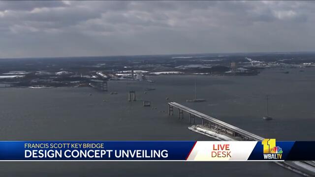 Preview: New design concept for Key Bridge set to be unveiled