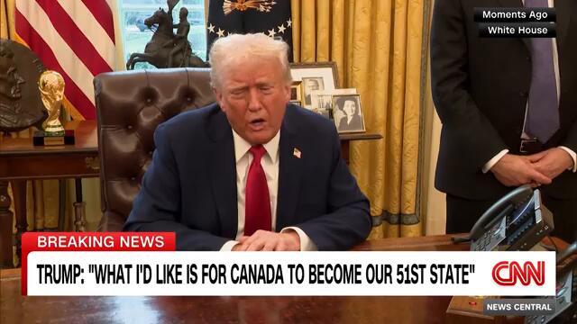 Canadian MP fires back after Trump says he wants Canada to be 51st state