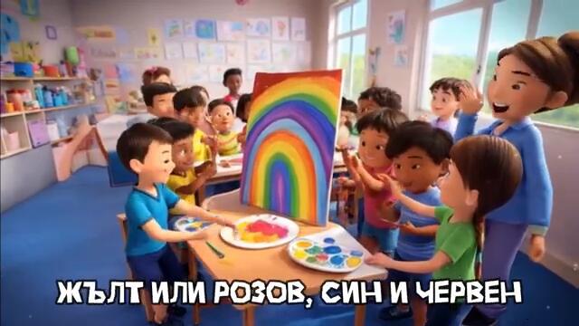 ДЪГА - Детска песничка от Всезнайко