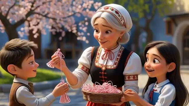 Баба Марта ❤️🤍 | Детска Песен на Български 🌸