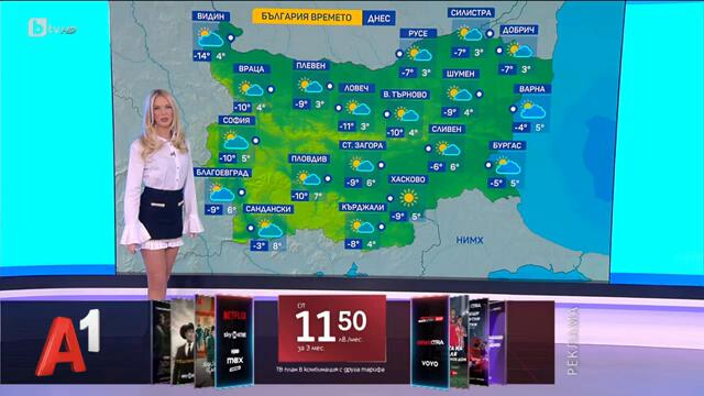 BTV Времето (12.02.2025 г. – сутрешна емисия)