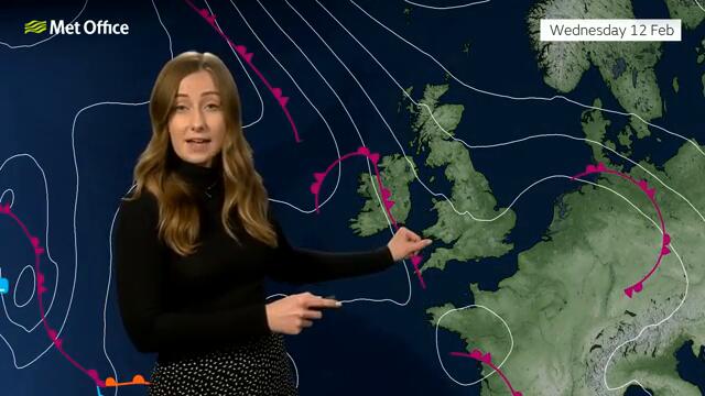 Week Ahead 10/02/2025 – Cloudy skies and feeling chilly – Met Office weather forecast UK