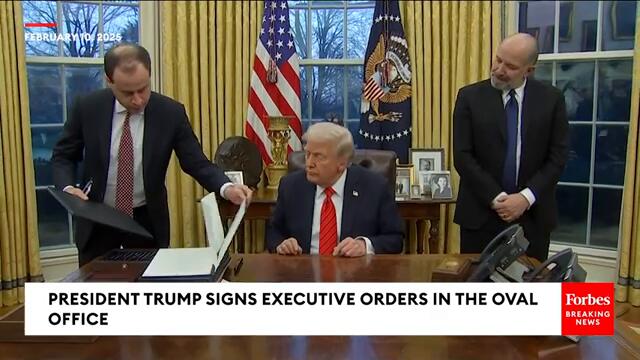 President Trump Signs Executive Order Loosening Enforcement Of The Foreign Corrupt Practices Act