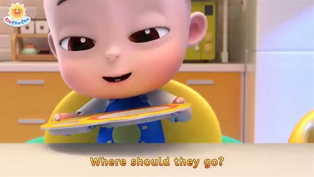 Dinner Time Song | Good Habit Song for Babies | Kids Songs & Nursery Rhymes | LiaChaCha