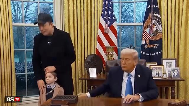 ELON MUSK'S SON confronts TRUMP in the OVAL OFFICE: 'YOU NEED TO GO AWAY'
