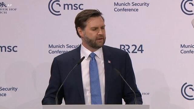 Джей Ди Вэнс. Выступление вице-президента США в Мюнхене. ПРЯМОЙ ЭФИР
