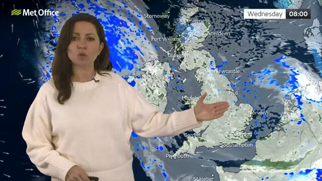 12/02/2025 - Cloudy and dry for most– Morning Weather Forecast UK – Met Office Weather