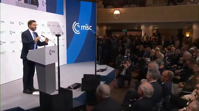 Vice President JD Vance Delivers Remarks at the Munich Security Conference