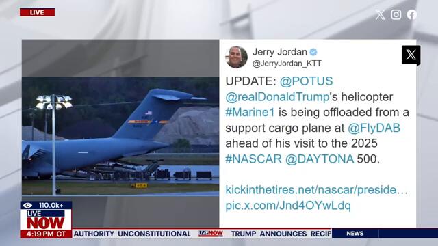 Will President Donald Trump be at the Daytona 500?  | LiveNOW from FOX