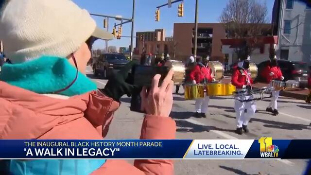 Baltimore hosts its first Black History Month Parade