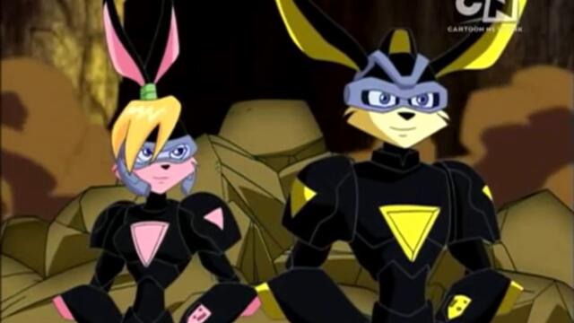 Les Loonatics (Loonatics Unleashed) A la Recherche de Titus Ace Bunny X Lexi Bunny Scene (HD)