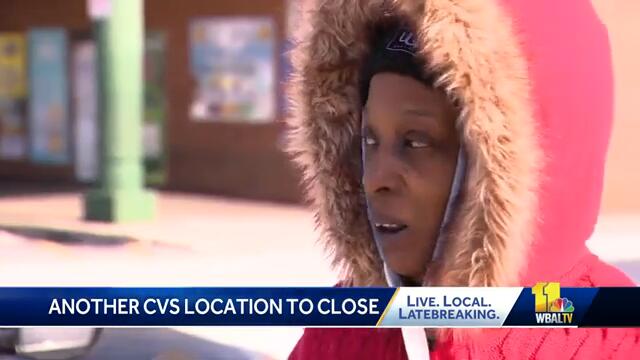 Another CVS Pharmacy closing in Baltimore area