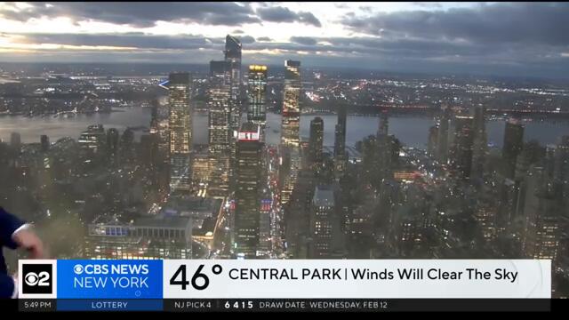 First Alert Weather: Sun, clouds and cold on Valentine's Day