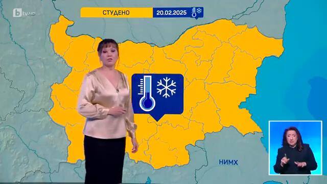 BTV Времето (19.02.2025 г. – централна емисия)