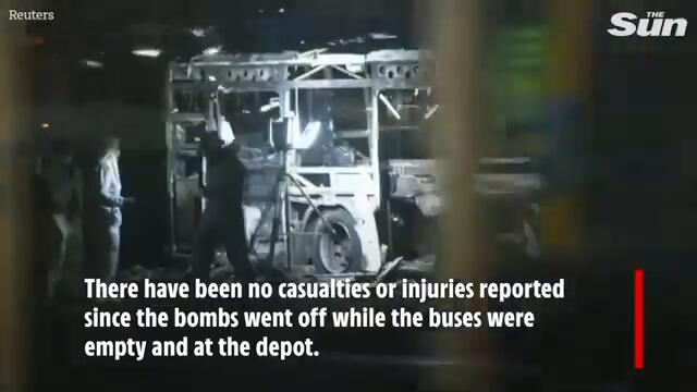 Israeli city hit by 'terror attack' as bombs explode on buses