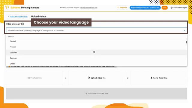 【Subtitlewhisper 101】How to Generate Subtitles for your Video - Subtitlewhisper