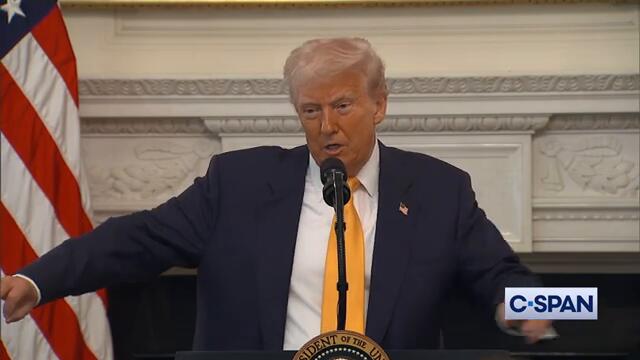 Heated Exchange Between President Trump and Gov. Janet Mills (D-ME) over Transgender Women in Sports