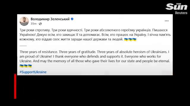 Ukraine blows up Russian oil refinery to mark Putin invasion anniversary