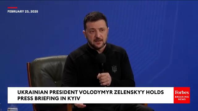 Ukrainian President Zelenskyy Asked If He Has A Plan To 'Unite' Europe Against Russian Aggression