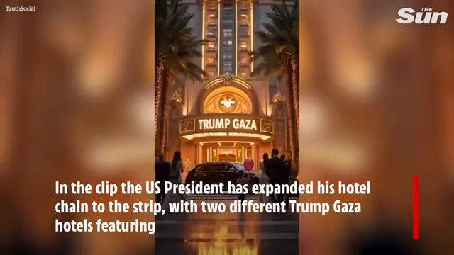 Trump unveils bizarre AI vision for Gaza with casinos & dancing girls
