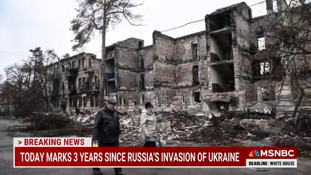 French President Emmanuel Macron fact checks Donald Trump on his lies about funding Ukraine