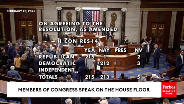 BREAKING NEWS: House Republicans Narrowly Adopts Budget Resolution Backed By President Trump