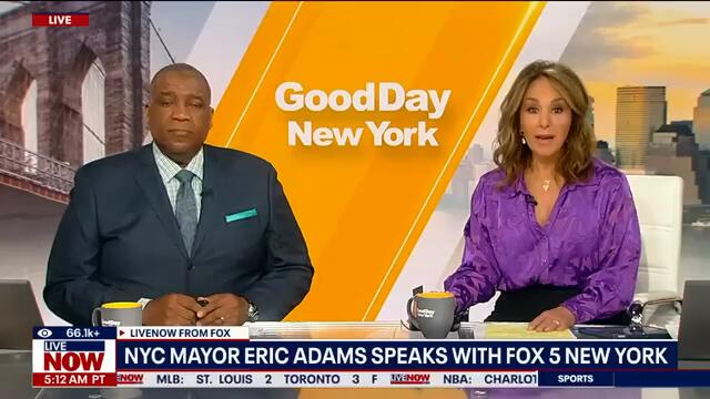 NYC Mayor Eric Adams prays for critics as he supports President Trump
