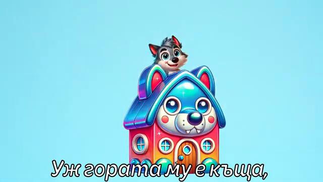 През горичка, по пътечка (Среща в гората) - български детски песни - Бръмозавър