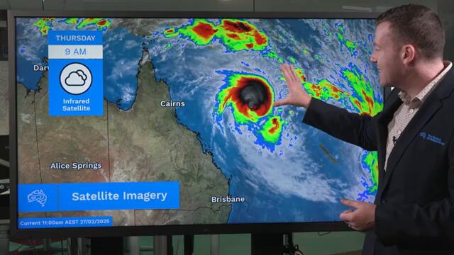 Severe Weather Update Thursday 27 February 2025: Update on Tropical Cyclone Alfred