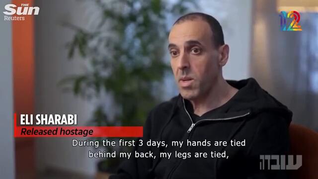 Hamas kidnap survivor recounts horrific conditions in first interview