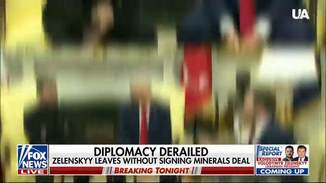 Zelenskyy Gives Interview to FOX NEWS after White House Scandalous Meeting