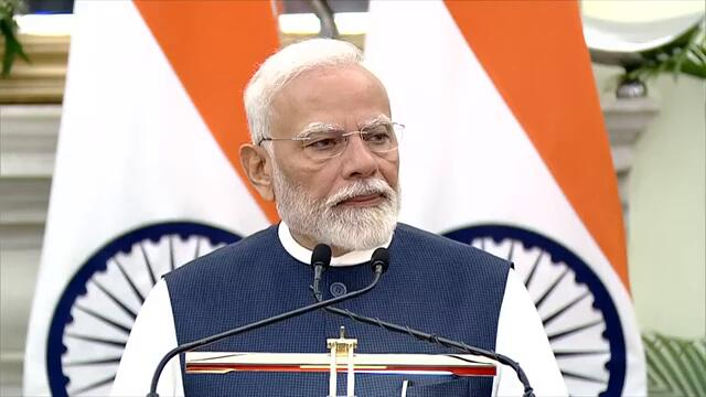 Live: PM Modi and President of the European Commission address press meet at Hyderabad House