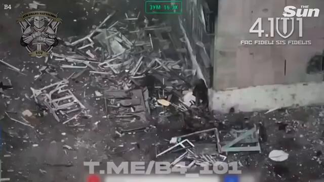 Russian soldier FAILS to blow up safe house as Ukraine forces strike back