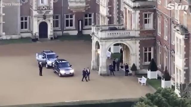 Zelensky meets Charles days after Trump row as Starmer makes missiles vow