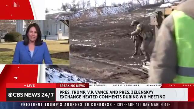 White House reacts to shocking Trump-Zelenskyy meeting