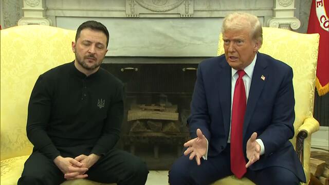 WATCH: Meeting with President Donald Trump, Volodymyr Zelenskyy turns into shouting match