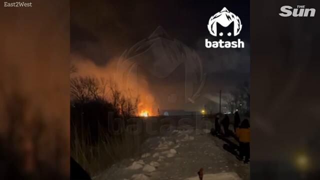 Ukraine blows up major Russian oil refinery sparking huge explosions