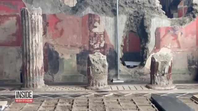 Fresco of Dionysus Unveilled at Pompeii Archaeological Site