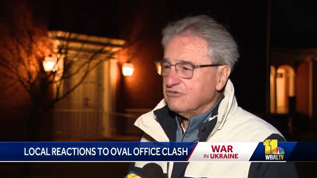 War in Ukraine: Baltimore County native, with ties to Ukraine, reacts to global developments