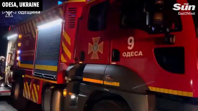 Russian drones strike children’s clinic & 2 schools leaving them ablaze