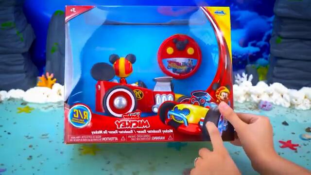 Satisfying and Unboxing Disney Junior Mickey Mouse jumbo fun house | Mickey mouse Car, Review Toys