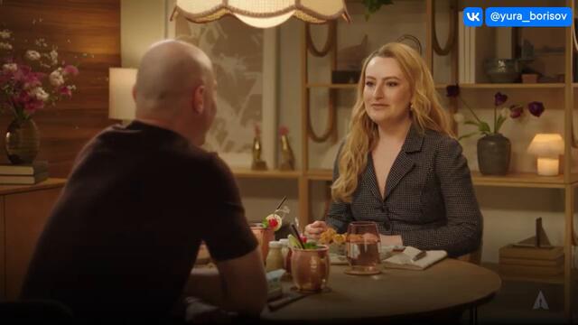 [rus sub] Pitches Yura Borisov As The Next James Bond Over Pre #Oscars Brunch | Русские субтитры