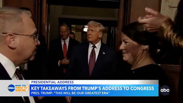 Congress reacts to President Trump’s congressional address