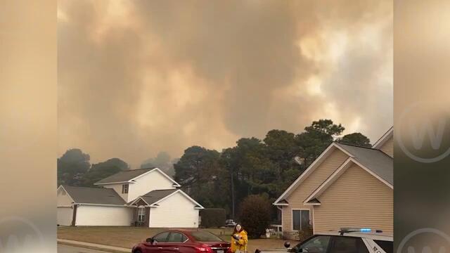 Сhaos in USA! 175 Wildfires Destroys Everything in Myrtle Beach, South Carolina, People Trapped