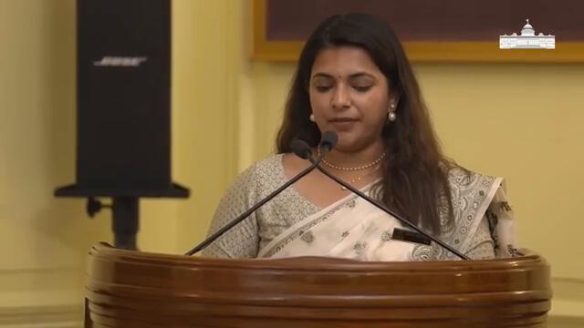 Officer Trainees of Indian Revenue Service called on President Droupadi Murmu at Rashtrapati Bhavan