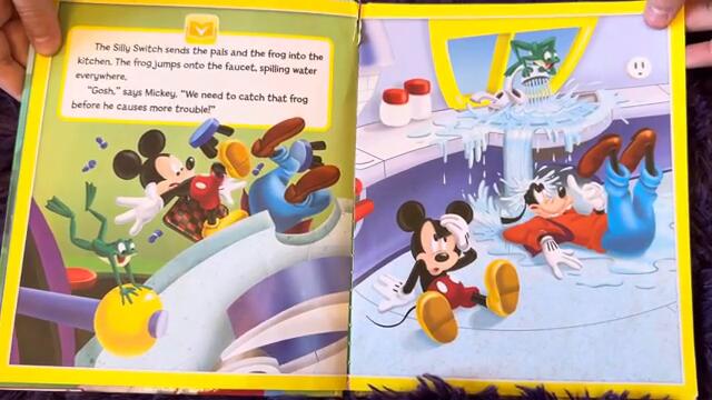 Disney Mickey Mouse Clubhouse! Let’s read together!