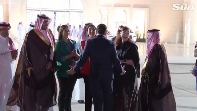 Trump weighs in as Zelensky arrives in Saudi Arabia for peace talks