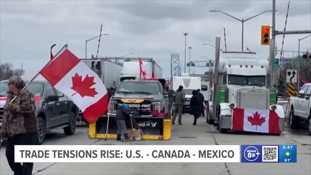 President Trump proposing tariffs on Canadian products such as lumber and dairy