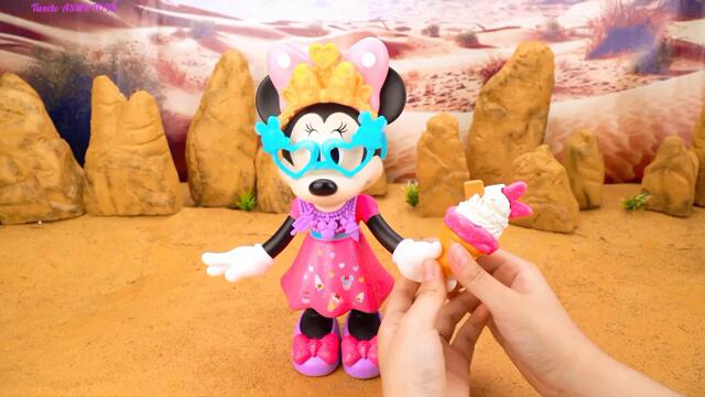 13 minute Satisfying Unboxing Disney Mickey Mouse Fun Wheel Jumbo Fun House | Review Toys ASMR TOYS